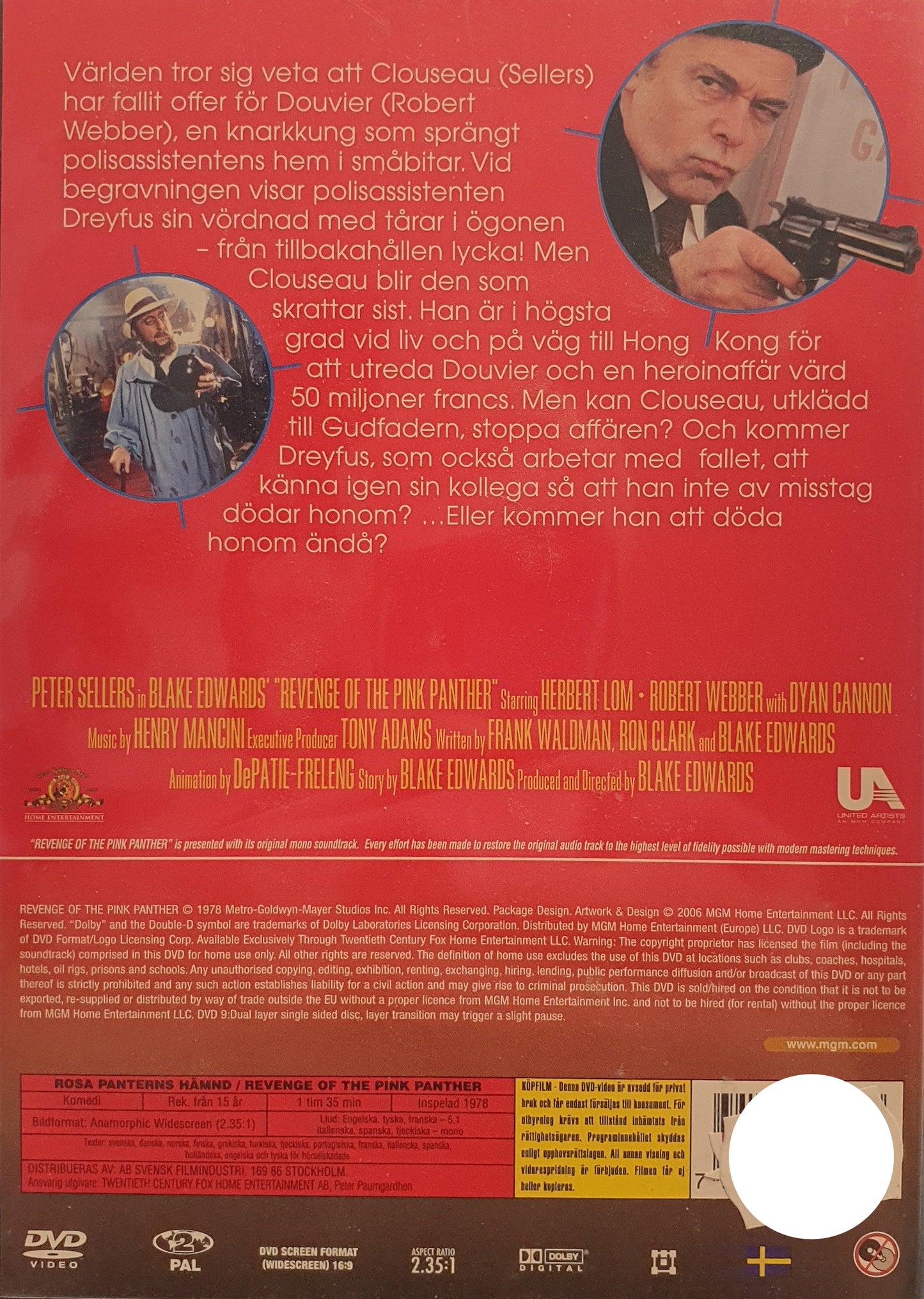 ROSA PANTERNS HÄMND / REVENGE OF THE PINK PANTHER