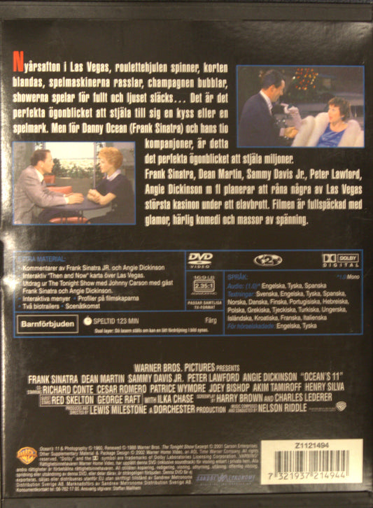 STORSLAM I LAS VEGAS / OCEAN'S ELEVEN - DVD (1960)