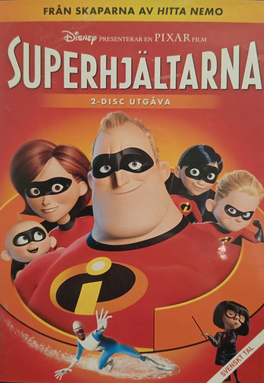 SUPERHJÄLTARNA / INCREDIBLES - 2-DISC UTGÅVA