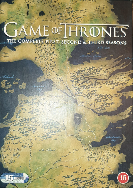GAME OF THRONES - DIE KOMPLETTE STAFFEL 1-3 - DVD
