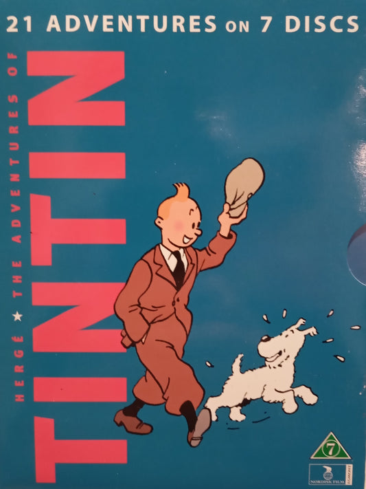 TINTIN - 21 ADVENTURES ON 3 DISCS